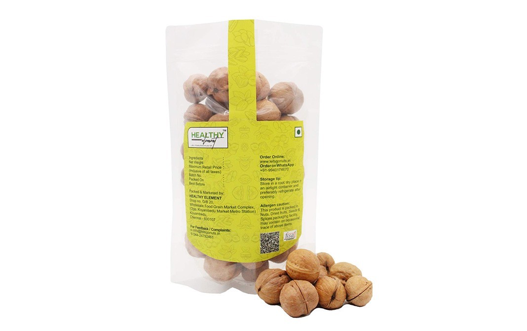 Let's Go Nuts Whole Walnut    Pack  400 grams